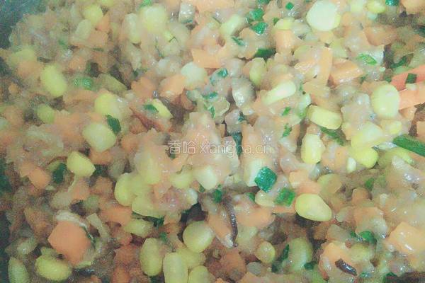 玉萝卜菇肉饺的做法图解6