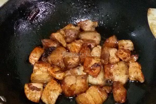 红烧肉炖豆泡的做法图解9