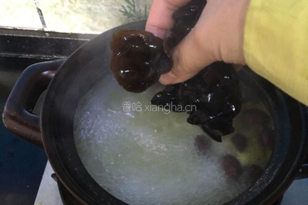 猪脚菌菇汤的做法图解13