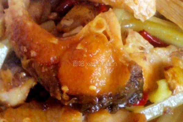 红烧鱼块的做法图解4
