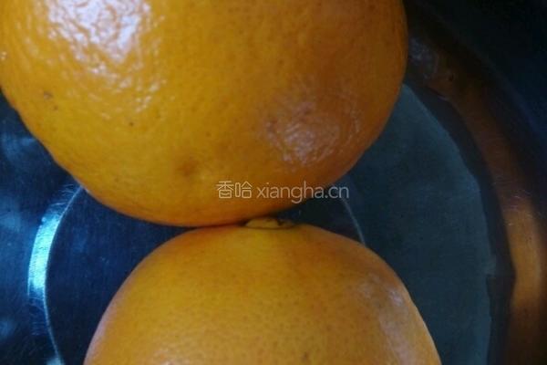 糖渍橙皮的做法图解1