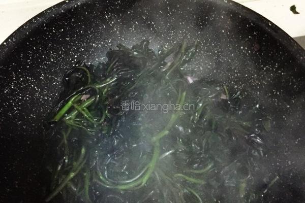 清炒紫贝菜的做法图解4