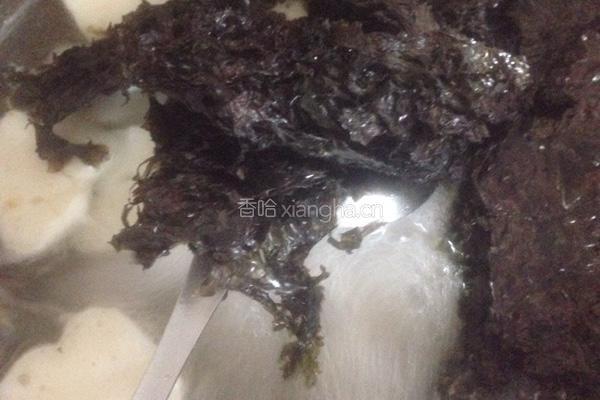 紫菜鱼丸汤的做法图解8