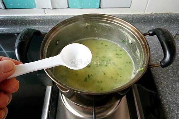 蔬菜小米糊的做法图解5