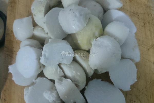 葱花芋艿的做法图解4