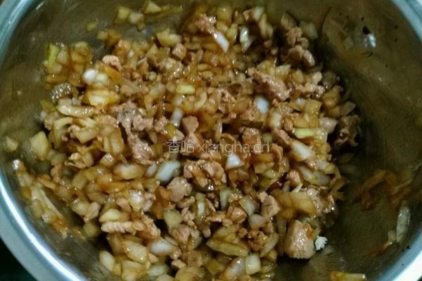 洋葱肉饼的做法图解6