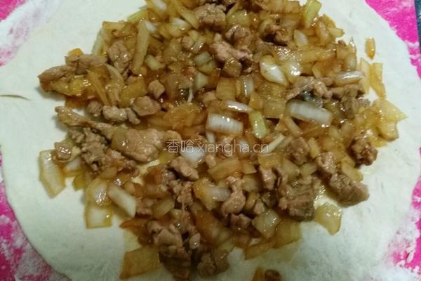 洋葱肉饼的做法图解8
