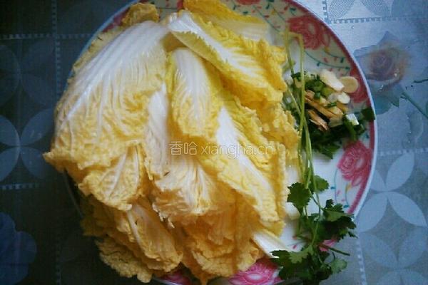 娃娃菜丸子汤的做法图解4