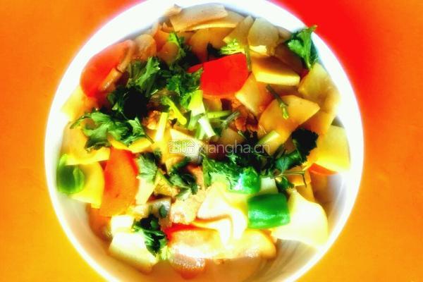 杏鲍菇土豆片的做法图解8