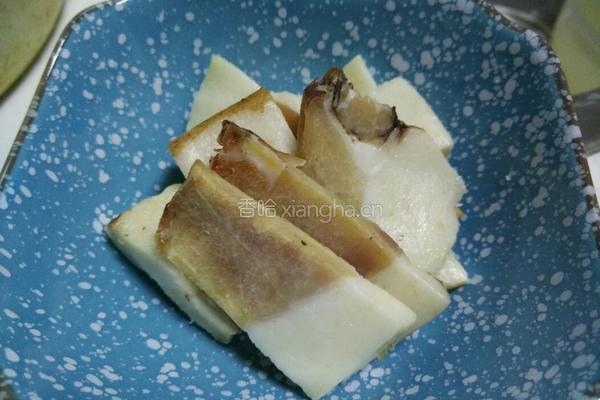 木耳竹笋腊肉饭的做法图解5