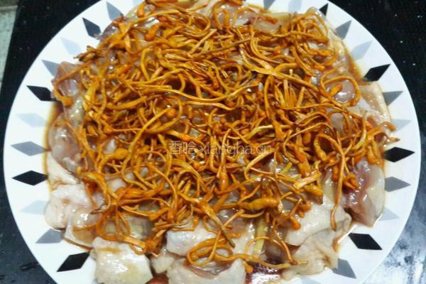 虫草花蒸鸡的做法图解5