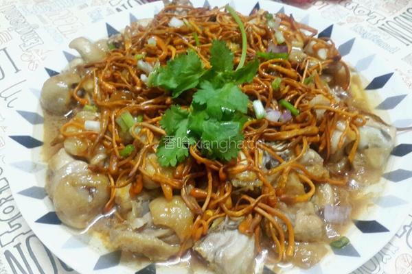 虫草花蒸鸡的做法图解8