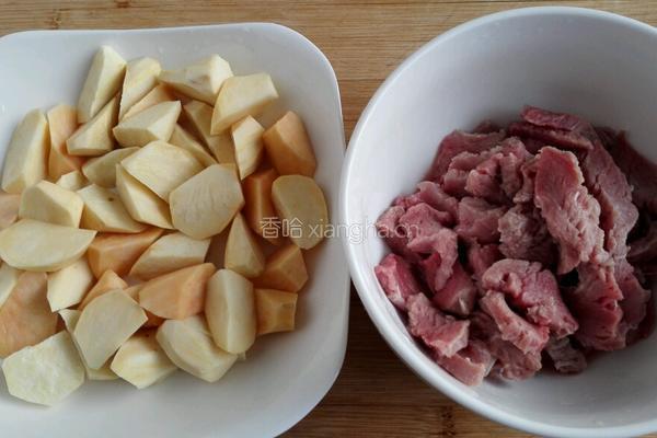 粉蒸牛肉的做法图解1