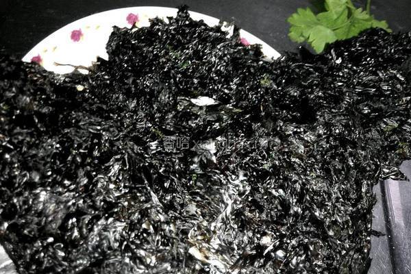 炸紫菜的做法图解2