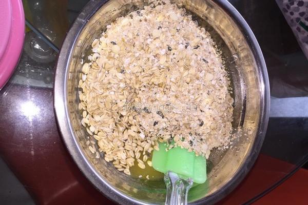 麦片核桃饼！的做法图解7