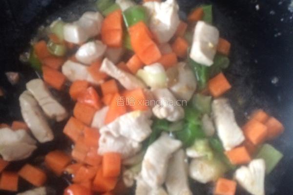 泰式菠萝鸡肉饭的做法图解5