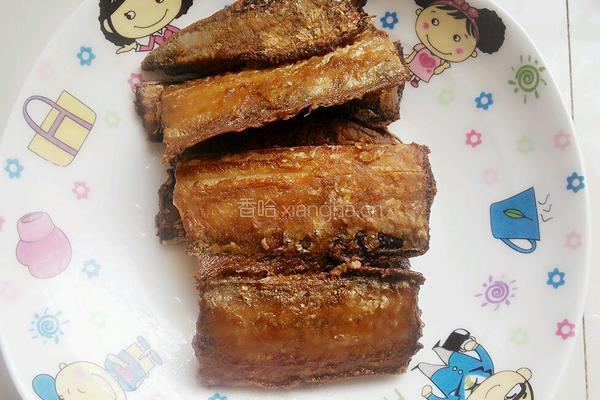 茄汁带鱼的做法图解3