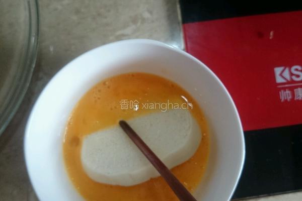 蛋液煎馒头的做法图解4