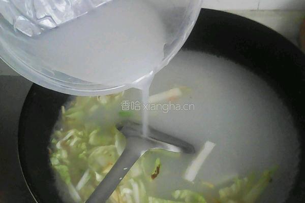 农家饭汤的做法图解4
