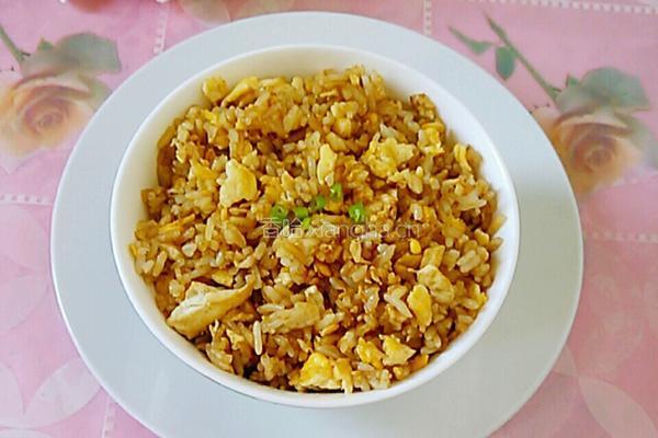 酱炒饭的做法图解8
