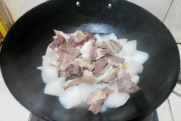 牛肉焖萝卜的做法图解6