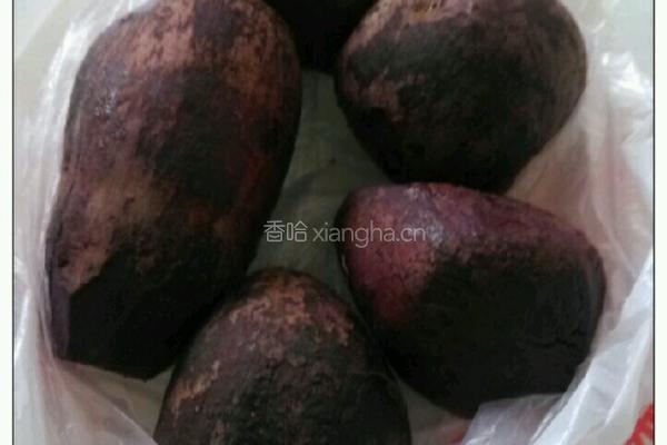 紫薯球的做法图解1