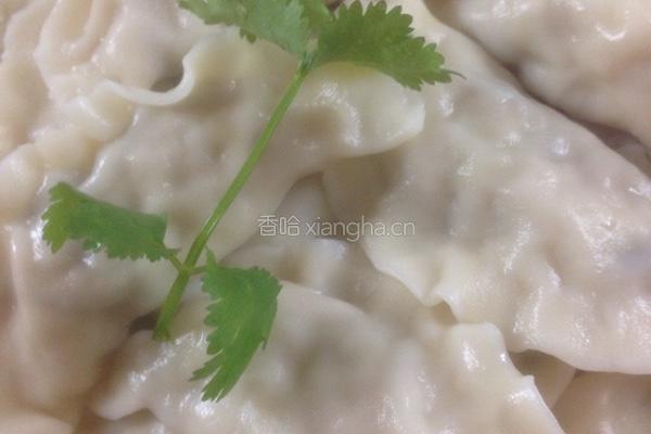 香菇白菜饺