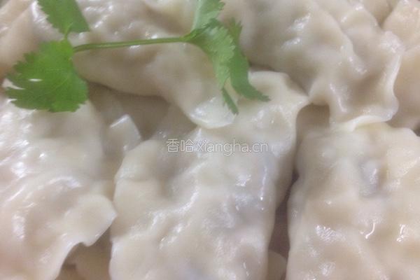 香菇白菜饺的做法图解18