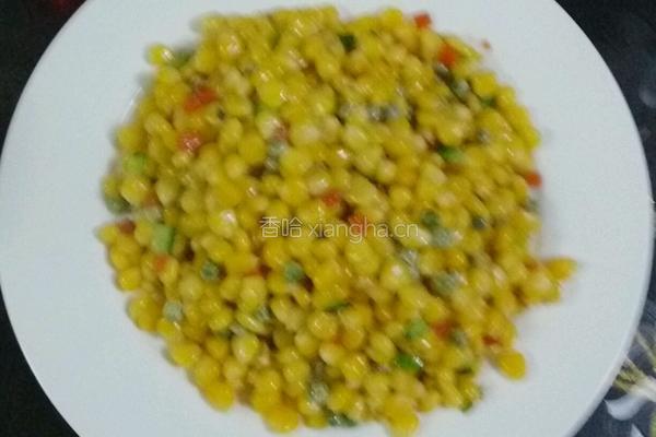 炒玉米粒的做法图解6