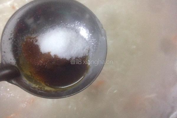 潮汕海鲜粥的做法图解13