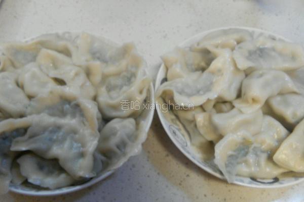 荠菜虾仁饺