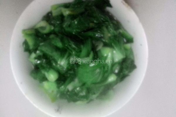 蚝油白菜的做法图解6
