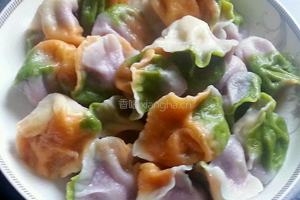 彩虹水饺的做法图解15