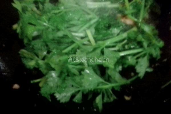 芹菜炒肉丝的做法图解7