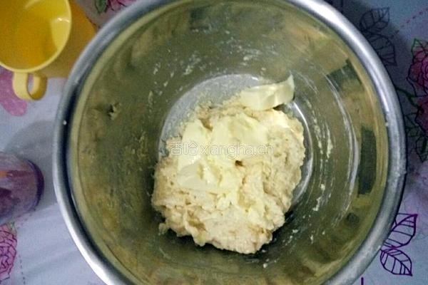 玫瑰花乳酪面包的做法图解6