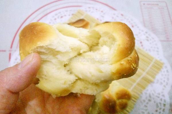 玫瑰花乳酪面包的做法图解22
