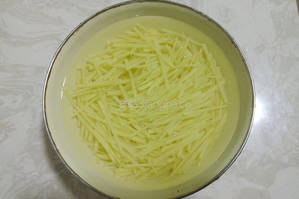 清炒土豆丝的做法图解2