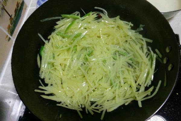 清炒土豆丝的做法图解8