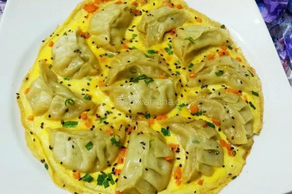 蛋煎西葫芦饺的做法图解9