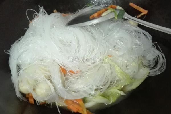 龙口粉丝炒肉丸子的做法图解10