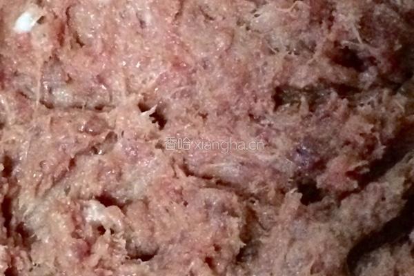 牛肉丸的做法图解2