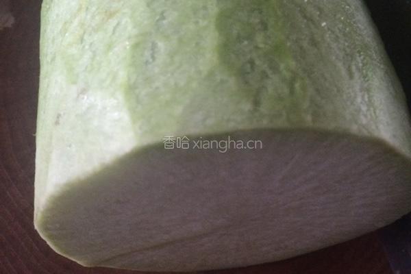 萝卜虾皮炒粉条的做法图解1