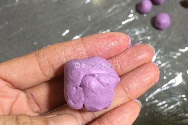 紫薯豆沙汤圆的做法图解8