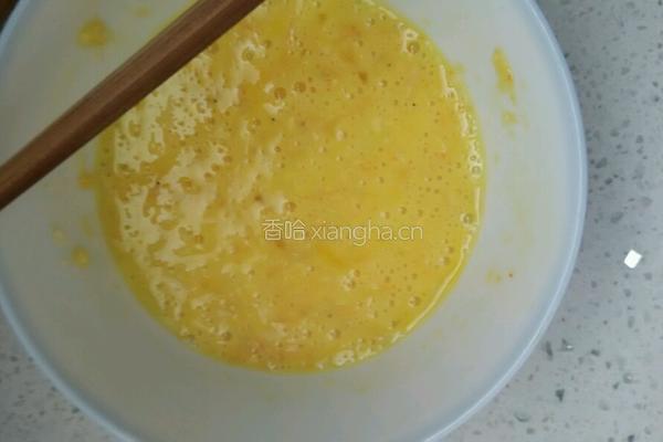 虾皮炒鸡蛋的做法图解4