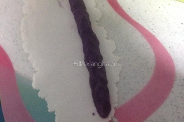 西米紫薯卷的做法图解8