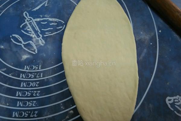 圣诞花环面包的做法图解5