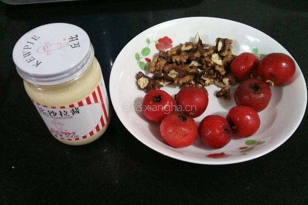 水果沙拉+核桃的做法图解2
