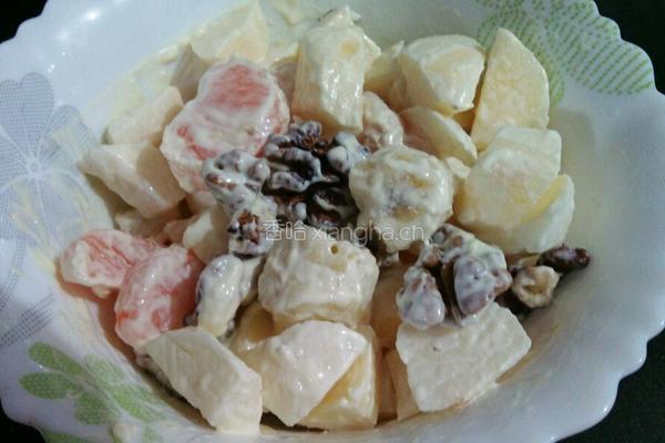 水果沙拉+核桃的做法图解3