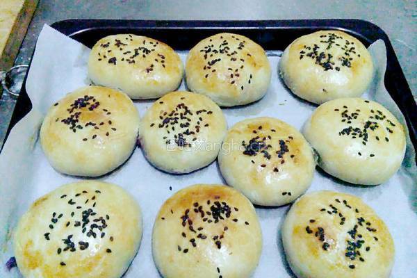 紫薯小酥饼的做法图解12