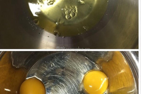中空戚风蛋糕的做法图解1
